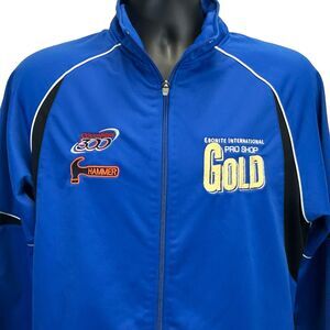 Ebonite International Columbia 300 Hammer Jacket Bowler Bowling Blue M Medium